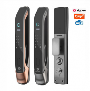 Khoá cửa vân tay cao cấp App Tuya hoặc Zigbee loại to cho cửa chính
