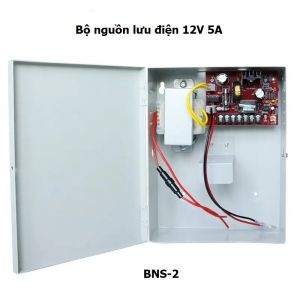 Bô nguồn kiêm lưu điện (UPS ) 12V 5A cho khóa điện 12V
