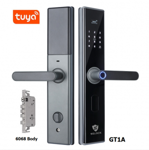 Khóa vân tay loại to cho cửa chính App TUYA WIFI